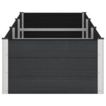 vidaXL Vyvýšený záhradný záhon Čierna 300 x 100 x 54 cm – Obrázok 4