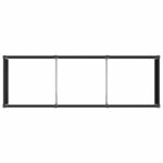 vidaXL Vyvýšený záhradný záhon Čierna 300 x 100 x 91 cm – Obrázok 5
