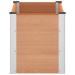vidaXL Vyvýšený záhradný záhon Hnedá 100 x 50 x 54 cm – Obrázok 4