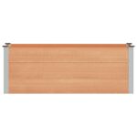 vidaXL Vyvýšený záhradný záhon Hnedá 150 x 50 x 54 cm – Obrázok 3