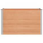 vidaXL Vyvýšený záhradný záhon Hnedá 150 x 100 x 91 cm – Obrázok 3