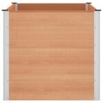 vidaXL Vyvýšený záhradný záhon Hnedá 150 x 100 x 91 cm – Obrázok 4
