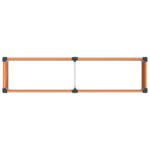 vidaXL Vyvýšený záhradný záhon Hnedá 200 x 50 x 54 cm – Obrázok 5