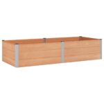 vidaXL Vyvýšený záhradný záhon Hnedá 250 x 100 x 54 cm – Obrázok 2