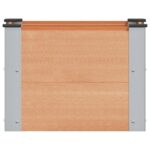 vidaXL Vyvýšený záhradný záhon Hnedá 50 x 30 x 36 cm – Obrázok 3