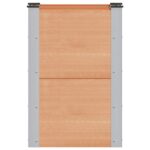 vidaXL Vyvýšený záhradný záhon Hnedá 50 x 30 x 72 cm – Obrázok 3