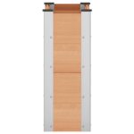 vidaXL Vyvýšený záhradný záhon Hnedá 50 x 30 x 72 cm – Obrázok 4