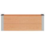 vidaXL Vyvýšený záhradný záhon Hnedá 100 x 30 x 36 cm – Obrázok 3