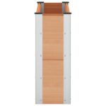 vidaXL Vyvýšený záhradný záhon Hnedá 100 x 30 x 72 cm – Obrázok 4