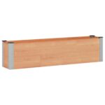 vidaXL Vyvýšený záhradný záhon Hnedá 150 x 30 x 36 cm – Obrázok 2