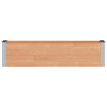 vidaXL Vyvýšený záhradný záhon Hnedá 150 x 30 x 36 cm – Obrázok 3