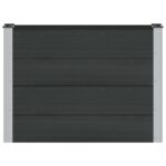 vidaXL Vyvýšený záhradný záhon Čierna 100 x 30 x 72 cm – Obrázok 3