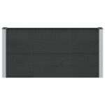 vidaXL Vyvýšený záhradný záhon Čierna 150 x 30 x 72 cm – Obrázok 3