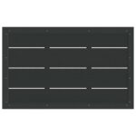 vidaXL Doska základne sprchy Čierna 101 x 63 x 5,5 cm WPC – Obrázok 2