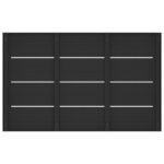 vidaXL Doska základne sprchy Čierna 101 x 63 x 5,5 cm WPC – Obrázok 4