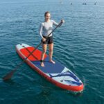 vidaXL Vodný skúter Inflatable Stand Up Paddle Board SCYLLA Modrá pre