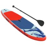 vidaXL Vodný skúter Inflatable Stand Up Paddle Board SCYLLA Modrá pre – Obrázok 3