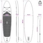 vidaXL Nafukovací paddleboard POSEIDON 305 x 76 x 15 cm Zelená pre – Obrázok 8
