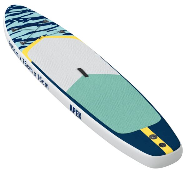 vidaXL Inflatovateľná paddle board APEX 305 x 76 x 15 cm Modrá pre – Obrázok 5