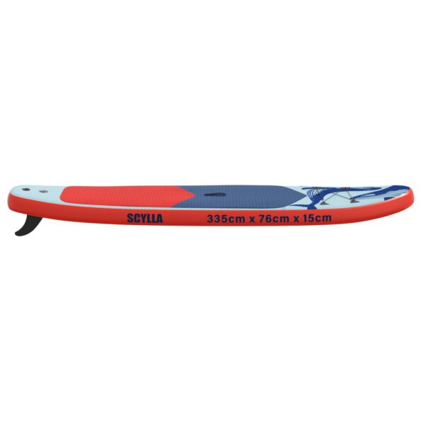 vidaXL Inflatable Stand Up Paddle Board SCYLLA 335 x 76 x 15 cm Modrá – Obrázok 4