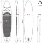 vidaXL Inflatable Stand Up Paddle Board SCYLLA 335 x 76 x 15 cm Modrá – Obrázok 8