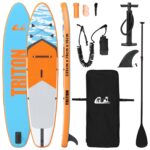 vidaXL Nafukovací paddleboard TRITON 335 x 76 x 15 cm Modrá pre – Obrázok 2