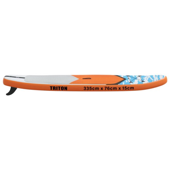 vidaXL Nafukovací paddleboard TRITON 335 x 76 x 15 cm Modrá pre – Obrázok 4