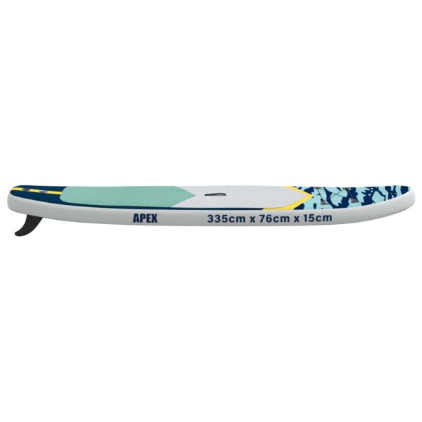 vidaXL Nafukovací paddleboard APEX 335 x 76 x 15 cm Modrá pre – Obrázok 4