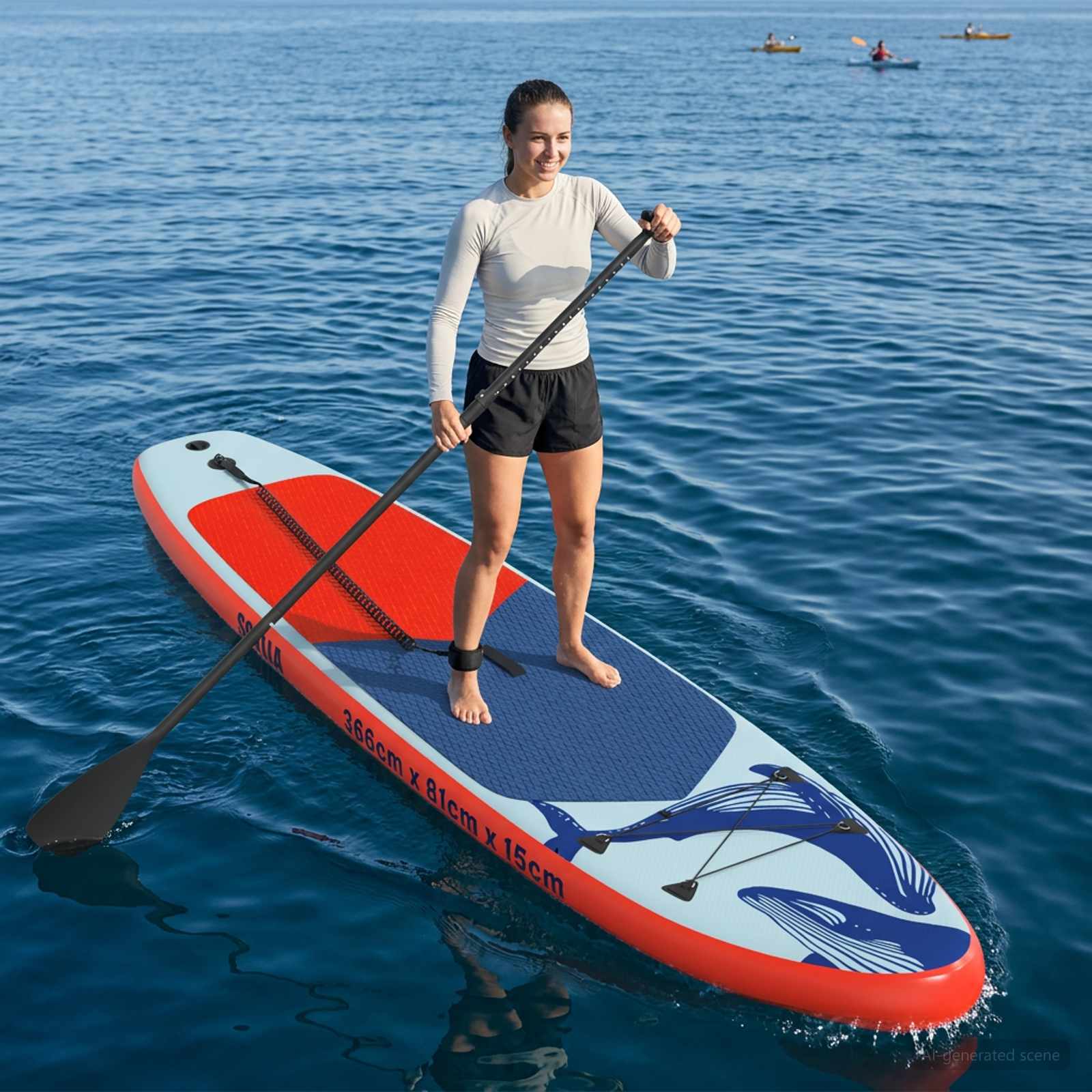 42039123_1.jpg vidaXL Nafukovací paddleboard SCYLLA 366 x 81 x 15 cm Modrá pre – Obrázok 1