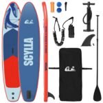 vidaXL Nafukovací paddleboard SCYLLA 366 x 81 x 15 cm Modrá pre – Obrázok 2