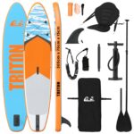 vidaXL SUP doska so sedadlom 2-in-1 TRITON 305 x 76 x 15 cm Modrá pre – Obrázok 2