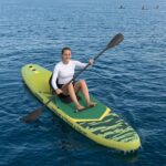 vidaXL SUP doska so sedadlom 2-in-1 POSEIDON 335 x 76 x 15 cm Zelená – Obrázok 3