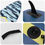 vidaXL SUP doska so sedadlom 2-in-1 APEX 335 x 76 x 15 cm Modrá pre – Obrázok 7