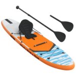 vidaXL SUP doska so sedadlom 2-in-1 TRITON 366 x 81 x 15 cm Modrá pre – Obrázok 4