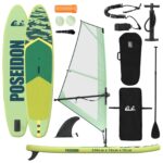vidaXL Inflatovateľná SUP doska s plachtou POSEIDON 330 x 76 x 15 cm – Obrázok 2
