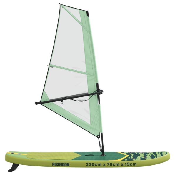 vidaXL Inflatovateľná SUP doska s plachtou POSEIDON 330 x 76 x 15 cm – Obrázok 6