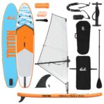 vidaXL Inflatovateľná SUP doska s plachtou TRITON 330 x 76 x 15 cm pre – Obrázok 2