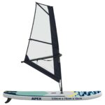 vidaXL Inflatovateľná SUP doska s plachtou APEX 330 x 76 x 15 cm Modrá – Obrázok 6