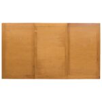 vidaXL Jedálenský stôl 150 x 85 x 75 cm Masívne dubové drevo Prírodná – Obrázok 4