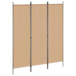 vidaXL Rozdeľovač miestnosti Béžová 150 x 180 cm Látka