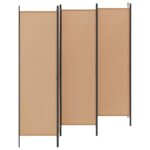 vidaXL 6-panelový paraván Béžová 300 x 180 cm Látka – Obrázok 2