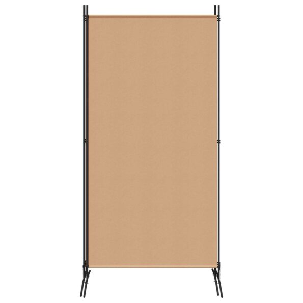 vidaXL 3-panelový paravan Béžová 260 x 180 cm Látka – Obrázok 4