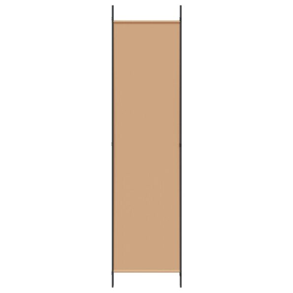 vidaXL 3-panelový paravan Béžová 150 x 200 cm Látka – Obrázok 5