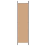vidaXL 6-panelový paraván Béžová 300 x 200 cm Látka – Obrázok 5