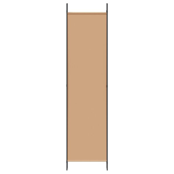 vidaXL 6-panelový paraván Béžová 300 x 200 cm Látka – Obrázok 5