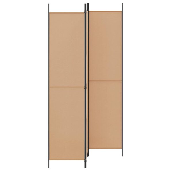 vidaXL 3-panelový paravan Béžová 150 x 220 cm Látka – Obrázok 3