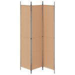vidaXL 3-panelový paravan Béžová 150 x 220 cm Látka – Obrázok 6