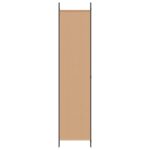 vidaXL 4-panelový rozdeľovač miestnosti Béžová 200 x 220 cm Látka – Obrázok 5