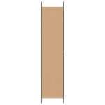 vidaXL 5-panelový paraván Béžová 250 x 220 cm Látka – Obrázok 5