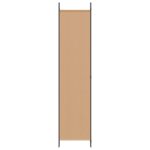 vidaXL 6-panelový paraván Béžová 300 x 220 cm Látka – Obrázok 5